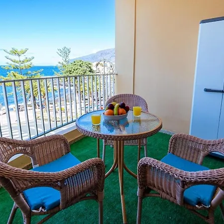 Apartamento One Bedroom Appartement With Sea View Furnished Balcony And Wifi At Santiago Del Teide 1 Km Away From The Beach *